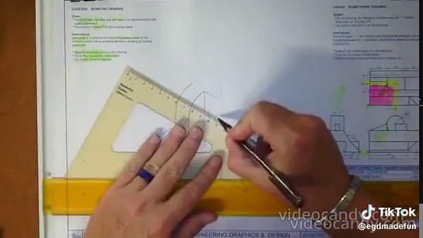 Isometric Drawing Techniques for Grade 10 EGD