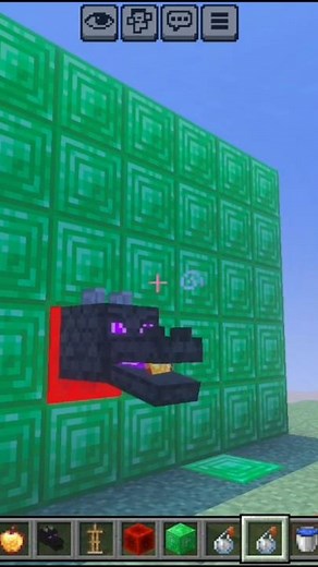 I build working Dragon head in Minecraft