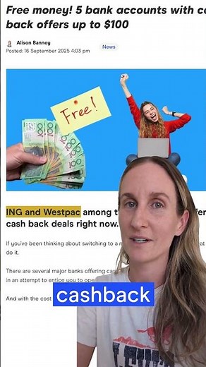 Free Money! Bank Accounts That Give You Cash Back! #fyp #cashback #banking