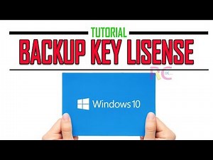 Cara Backup Key Lisense Windows 10 Pada Laptop Preinstall | Tested Acer E5-475G