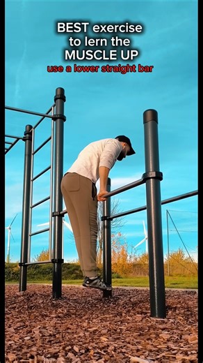 Best MUSCLE UP Beginner Exercise (You’ll Learn It FAST!) 💪🔥