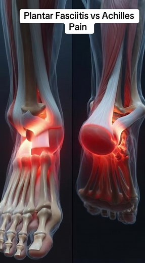 Plantar Fasciitis vs Achilles Pain: Key Differences Explained