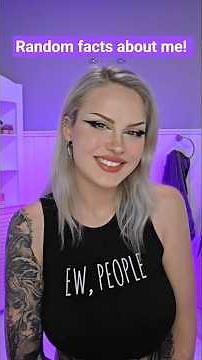 Sharing random facts about me!!