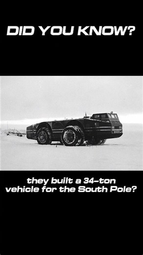 The Antarctic Snow Cruiser Could Barely Move?!