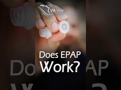 EPAP: A Simple Fix for Snoring & Sleep Apnoea? Watch this now