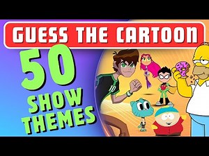 Guess The Cartoon THEME SONG Challenge (50 Shows from the 2000's)