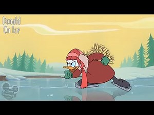 Donald on Ice 1999 Disney Donald Duck, Huey, Dewey, and Louie Cartoon Short Film | Review and Recap