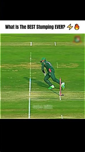 What is the Best Stumping Ever ? ⚡🧤🔥 l #cricket #cricketfans #wicketkeeper