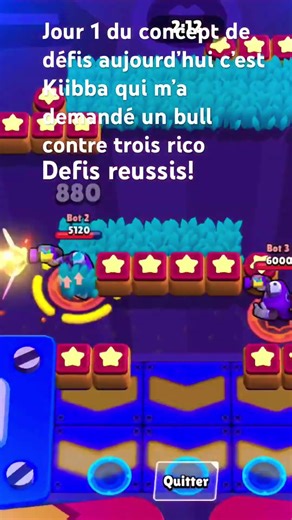 Jour 1 du concept de defis