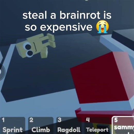 steal a brainrot is expensive😭 realistic hand rp