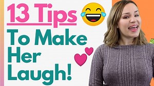 Learn how to make a girl laugh with today's 13 tips where we discuss what steps you can take to become better at making women laugh by improving your conversational skills and ultimately boost her interest in you. It's completely true that when a girl is interested in you all of a sudden she's going to start laughing at even your most corniest and also the cringiest jokes. And naturally you're probably asking yourself "How do I make a girl laugh". Because there might be something floating around