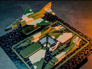 F-4 Phantom II Plane Kit Card - Etsy