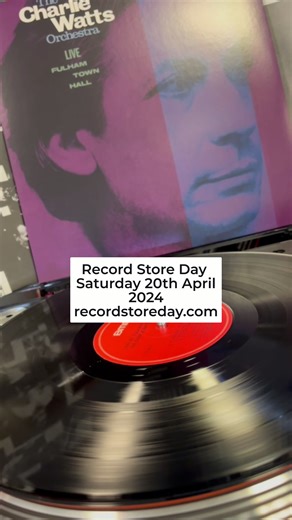 8.8K views · 427 reactions | Support your local record store by picking up our very special Record Store Day release of “Live at Fulham Town Hall” remastered reissue this Saturday, the 20th April. This newly remastered vinyl pressing comes with all original sleeve design, liner notes and exclusive art print. Join in and find your local participating store at recordstoreday.com #RSD2024 | Charlie Watts | Facebook
