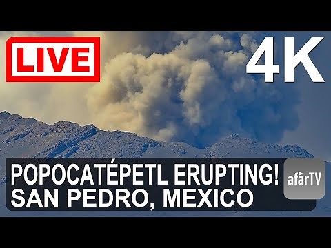 🔴 Live Now: Elevated Ash Plumes & Ongoing Eruptive Activity