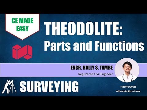 Theodolite | Parts and Functions |