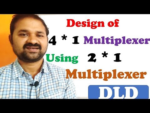 Implementation of 4 × 1 Multiplexer using 2 × 1 Multiplexer || Digital Logic Design || DE || DLD