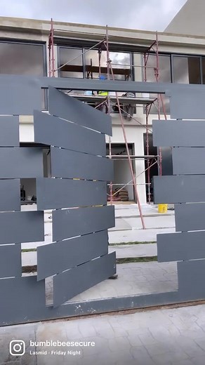 Big Gate? No Problem #automation #gateautomation #gates #entrancegate #smarthome