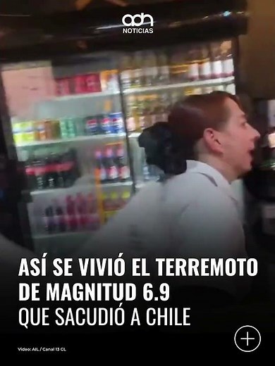Shocking images following the powerful 6.9 magnitude earthquake in Chile.