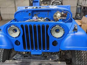 84 CJ7 TDI (diesel) frame off build