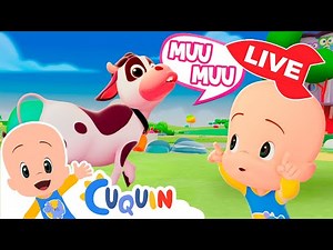 🔴 DIRECTO 🔴 Canciones infantiles y vídeos educativos de Cleo y Cuquín