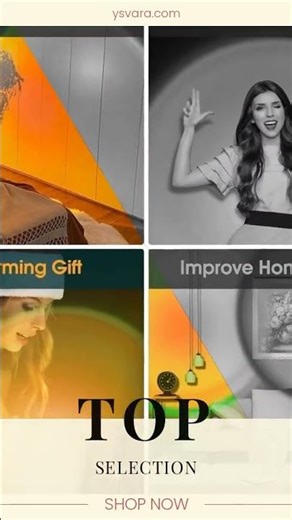 Desidiya® 16-Color LED Night Light Sunset Lamp with Remote & USB – 360° Rotating Projection Light...