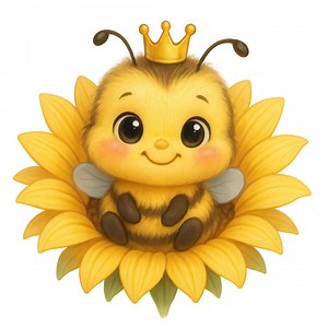 Cute Bee Clipart, Adorable Nursery Bee Bundle PNG, Watercolor Clipart, Paper Craft, Junk Journals, Sublimation Design, 12 High Quality PNG - Etsy