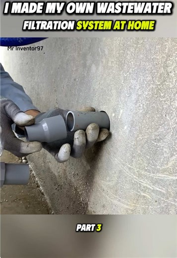 Homemade Wastewater Filtration System Using PVC