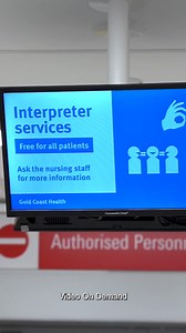 Accessing an interpreter at Gold Coast public hospitals is easier than ever with a new video-on-demand service helping health literacy for people from non-English speaking backgrounds. | Gold Coast Health