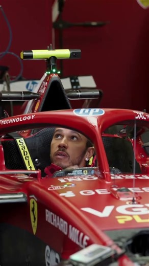Hamilton na esperança de um bom Ferrari SF-26🤞 #shorts