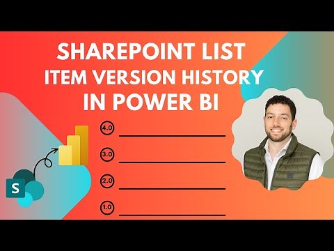 📊Power BI: SharePoint List Item Version History