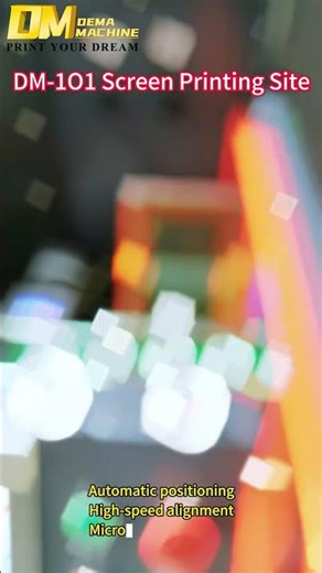 🔥 Watch the DM-101 Automatic Screen Printing Machine in action! 🔥