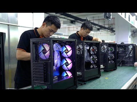 How Premium PC Cases Are Made In Factory