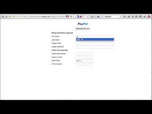 Paypal critical vulnerability to steal users Credit Cards unencrypted.