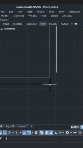 AutoCAD Trick 🔥 Corner Joint using Fillet in Seconds! #autocad #autocadshorts #tutorial