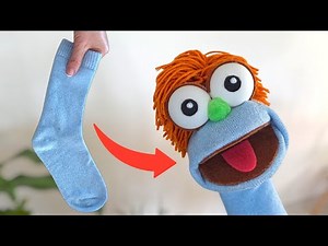 DIY Sock Puppet Making 🥳 Easy Craft Project