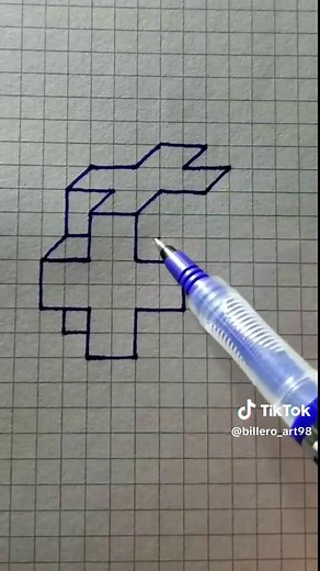 Ilusión 3D Pixel - Tutorial de Dibujos Animados y Arte con Pixeles
