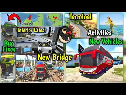 🚚All New Bugs Fix & Features! Big Update 4.5.1 in Bus Simulator Indonesia by Maleo🏕 | Bus Gameplay