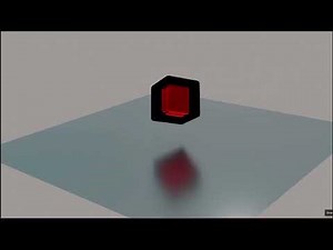 Blender Softbody physics simulation test