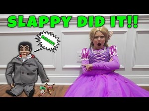 Slappy Took ALL My Halloween Candy! Slappy Did It Again!