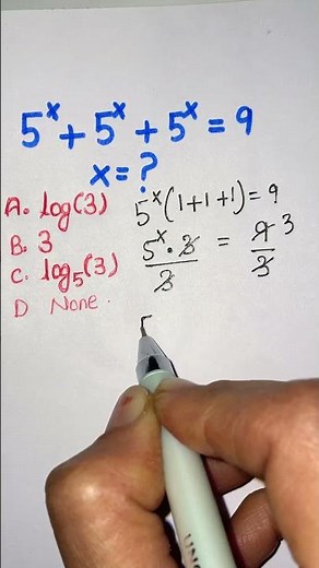 Exponent math with 5 #shorts #maths #trendingshorts #exponent