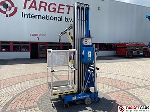 781192 GENIE AWP-40S VERTICAL MAST AERIAL WORK LIFT PLATFORM 1429CM 12V DC 1997 38973527