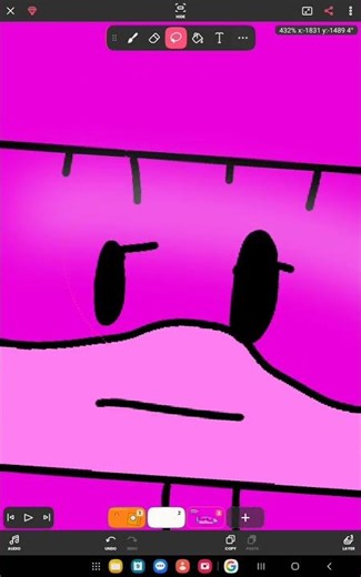 day2 of drawing bfdi characters #bfdi #art #osc