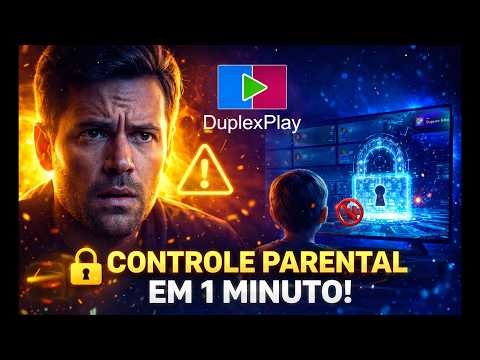 🔒 Ative o Controle Parental no Duplex Play em 1 Minuto! #DuplexPlay #IPTV