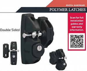 [Hot Item] Safetech Two Sided Gate Latch Key Lockable Gate Lock Patent Brand Safetech Fence Gate Hardware Gate Latch