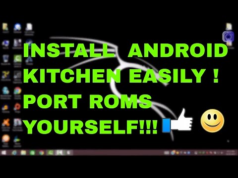 PART 1 - How TO install Android Kitchen In Windows 7/8.1/10
