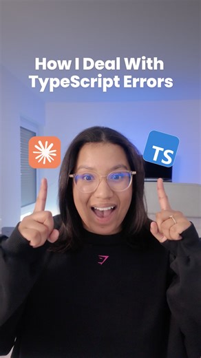 Miraya on Instagram: "typescript errors don’t slow me down anymore 🐛 they actually help me move faster. there was a time when one red squiggly line would completely throw me off. i’d open five more tabs, scroll through stackoverflow for 20 minutes, and start doubting my whole architecture. my focus was gone before i even fixed the bug. now when typescript throws an error, i don’t panic. i paste it into claude, get the root cause and a clean fix, apply it, and keep building. → no random rabbit h