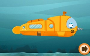 【超级可爱的小游戏】The Octonauts Games※Gup-S Adventure独角鲸艇历险记