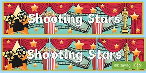 Shooting Stars Display Banner
