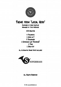 Theme from “Local Hero”: Superbrass Music