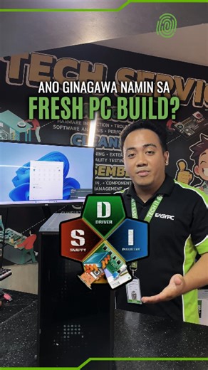 Isang tanong nanaman ang ating sasagutin. Ano daw ba ang unang ginagawa namin sa mga fresh pc build? Release nalang ba agad? Panuorin natin ng buo ang video at follow niyo na din for more videos like this. #EasyPC #touchpoint #TechItEasy #ExperienceTech #SDI #drivers | EASY PC TouchPoint